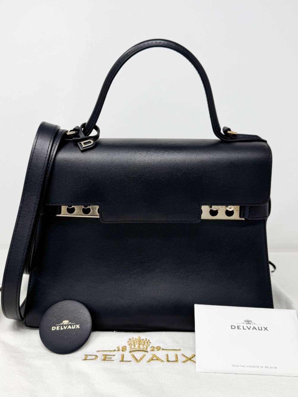 Delvaux Smooth Calfskin Tempete MM